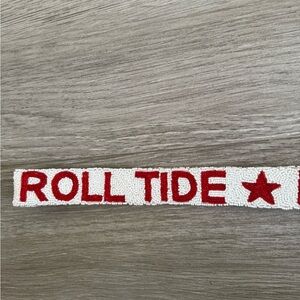 Roll Tide Beaded purse strap